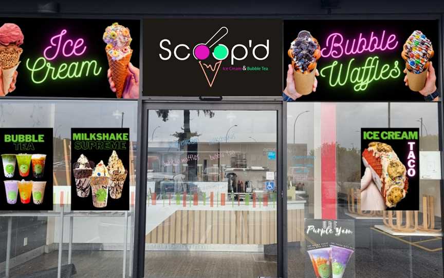 Scoop'd Ice Cream and Bubble Tea, Lynmore, New Zealand