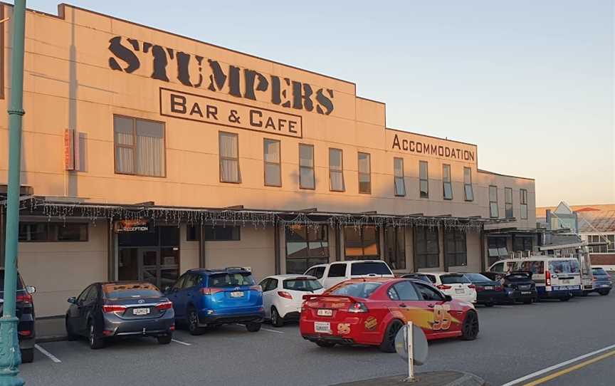 Stumpers Bar & Cafe, Hokitika, New Zealand