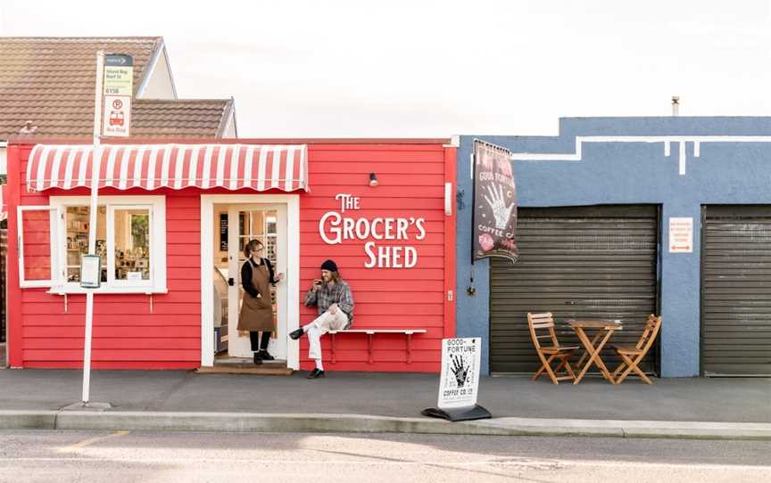 The Grocer's Shed, Island Bay, New Zealand