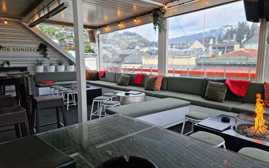 The Sundeck Rooftop Bar, Queenstown, New Zealand