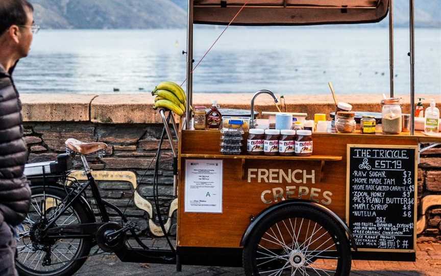 The Tricycle QT - French Crepes, Queenstown, New Zealand