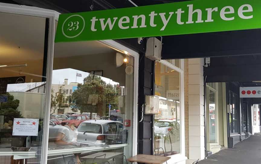 Twenty Three Cafe, Grafton, New Zealand