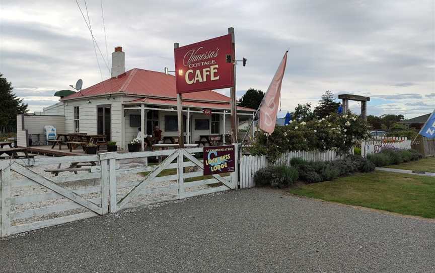 Vanessa's Cottage Cafe, Hampden, New Zealand