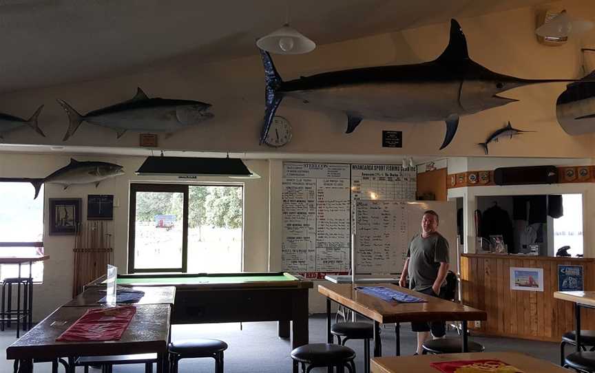 Whangaroa Sport Fishing Club Café & Bistro, Whangaroa, New Zealand
