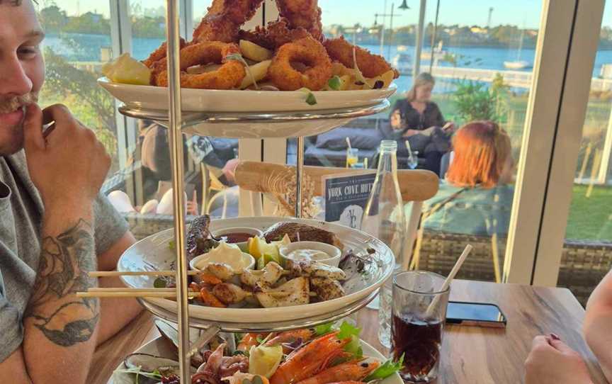 Our Signature dish! 
Seafood Tower for 2