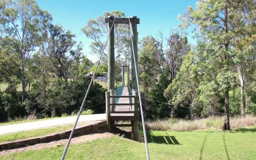 Swinging Bridge Park, Cooyar, QLD