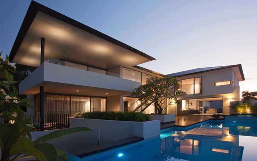 Contemporary White, Residential Designs in Perth CBD