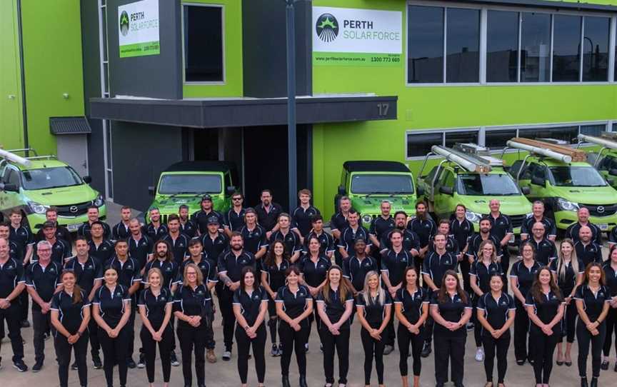 Perth Solar Force team