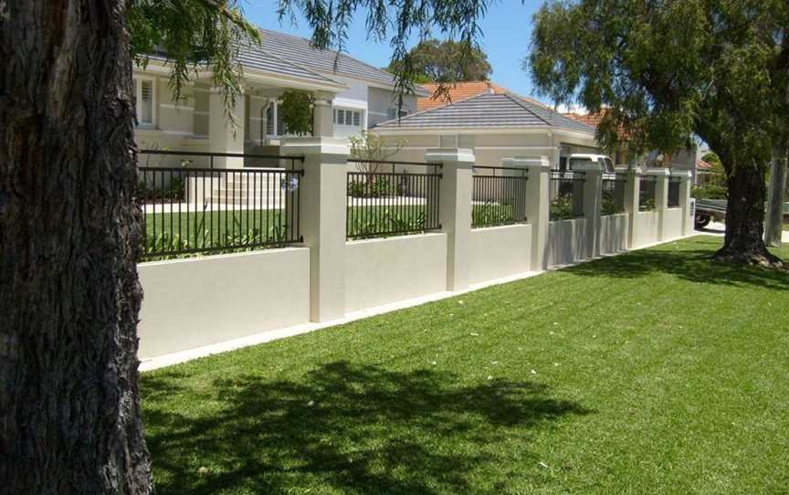 Feature Fencing manufactures several types of fencing including tubular fencing aluminium picket fencing, slatted fencing and more!