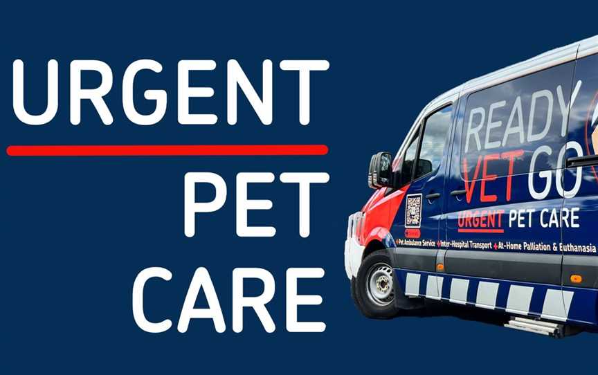 Ready Vet Go's Pet Ambulance - Providing urgent & emergency vet care to your pet