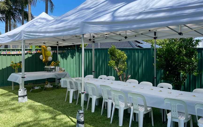 Marquee Hire, Chair Hire and Table Hire Sydney.