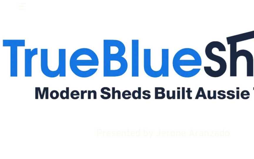 True Blue Sheds Logo