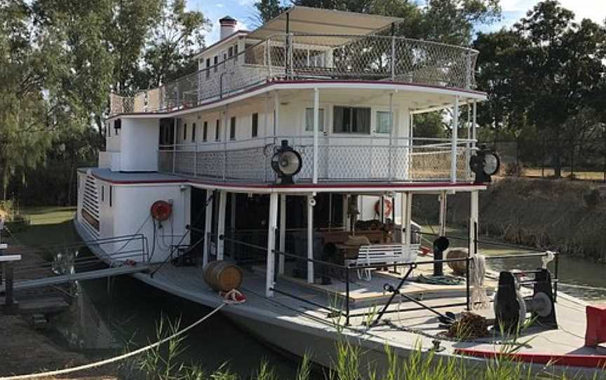 PS Ruby Heritage Paddle Steamer, Wentworth, NSW