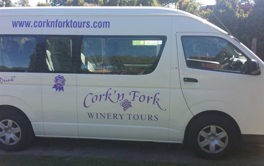 Cork 'n Fork Winery Tours, Coombabah, QLD