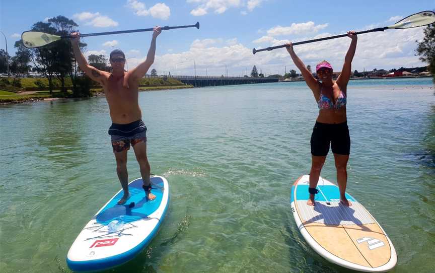 Stand Up Paddle Boarding Shellharbour, Lake Illawarra, NSW