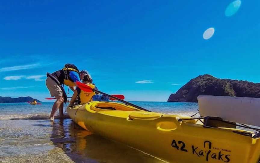 Abel Tasman Kayaks, East Takaka, New Zealand