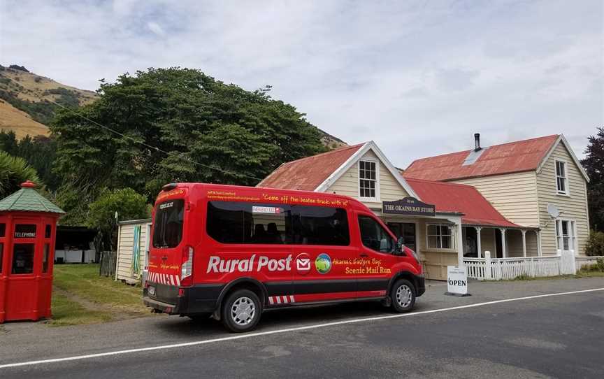 Akaroa's Eastern Bays Scenic Mail Run, Akaroa, New Zealand
