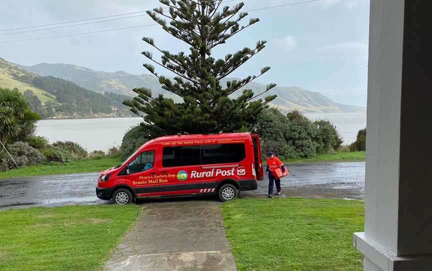 Akaroa's Eastern Bays Scenic Mail Run, Akaroa, New Zealand