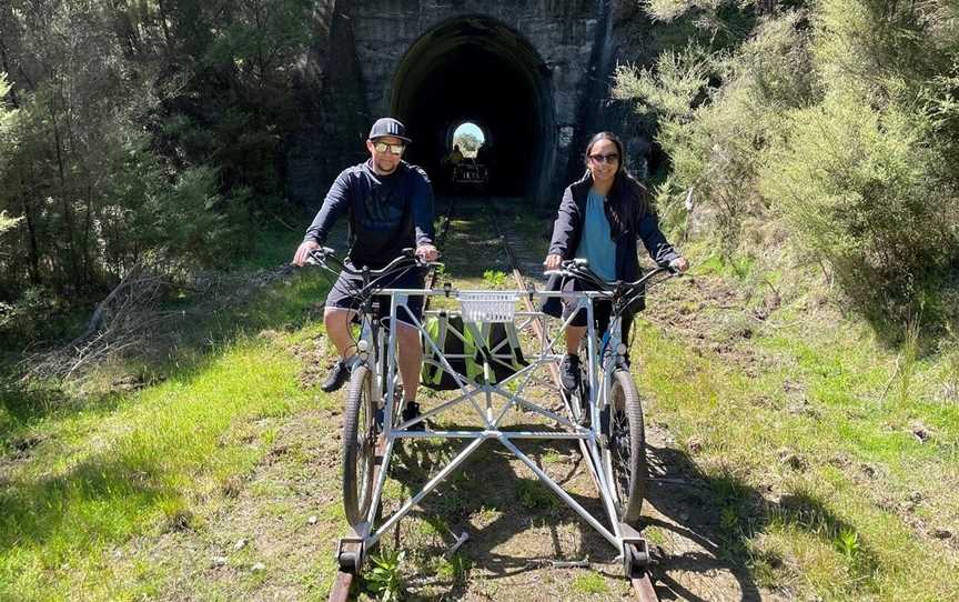 The Gisborne RailBike Adventure, Gisborne, New Zealand
