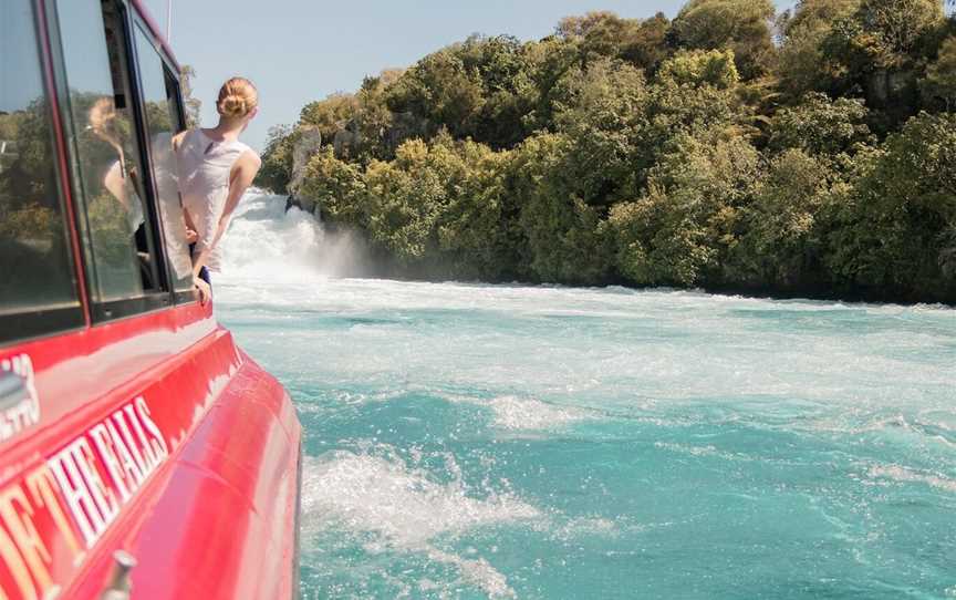 Huka Falls River Cruise, Taupo, New Zealand