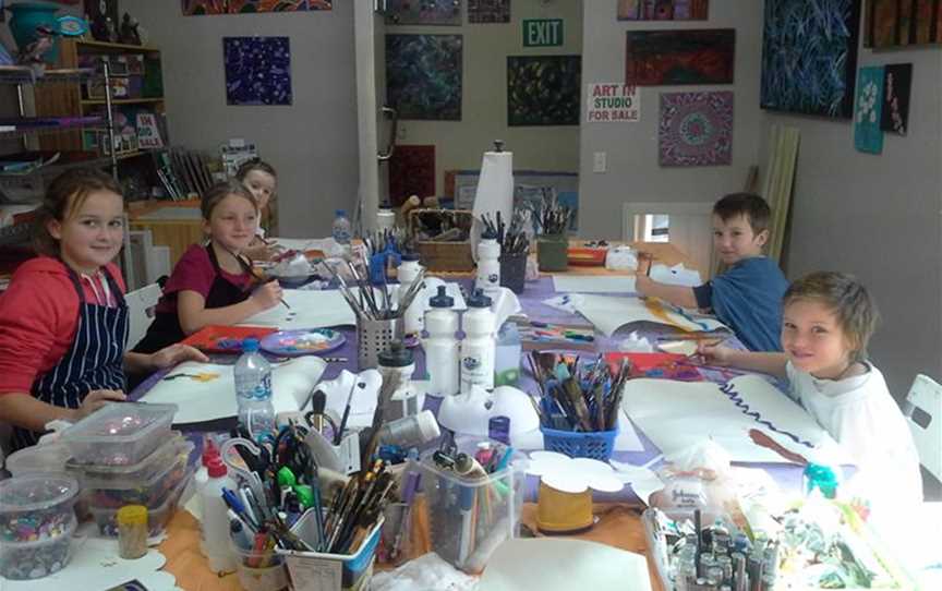 Kids School Holiday Art Workshops