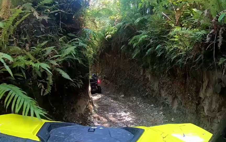 On Yer Bike! Quad bike, Offroad Buggy & Hagglund Adventures, Coal Creek, New Zealand