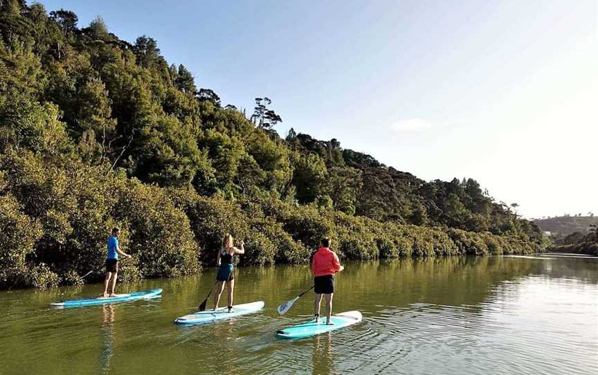 Lucas Creek Waterfall SuP Tour, Tours in Auckland