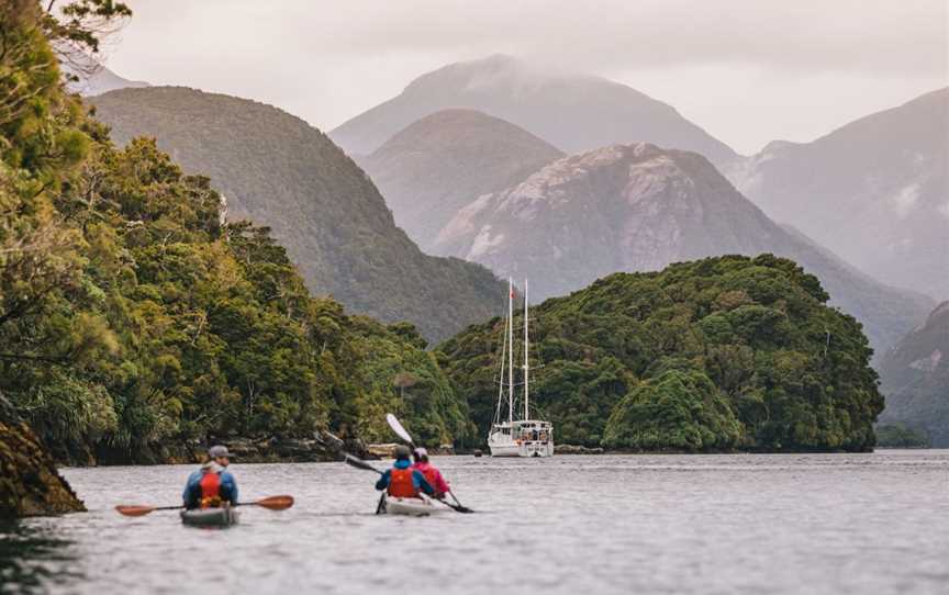 Trace the steps of early explorers by sea kayak