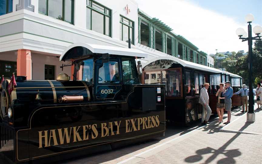 Hawkes Bay Express, Tours in Napier South