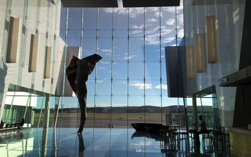 Atriuminteriorat Canberra International Airport