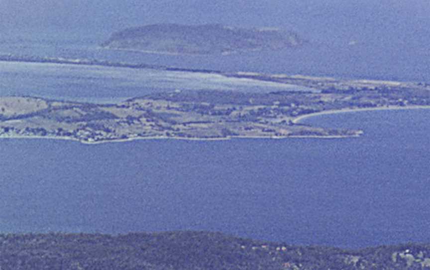 Opossum Bay CSouth Armfrom Mt Wellington