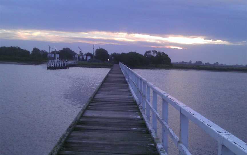 Footbridge Mc Loughlins Beach Victoria