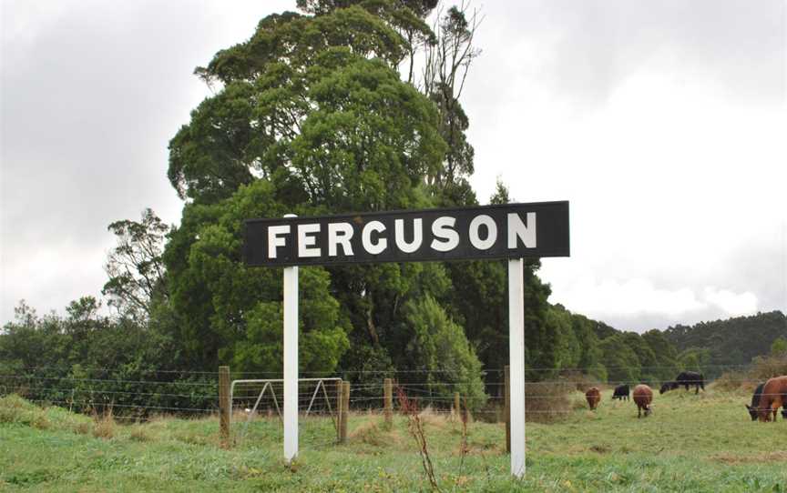 Ferguson Train Station Sign.JPG