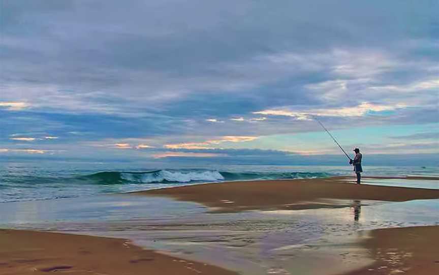 Fisherman at Dawn, Wurtulla Beach, 2012.jpg