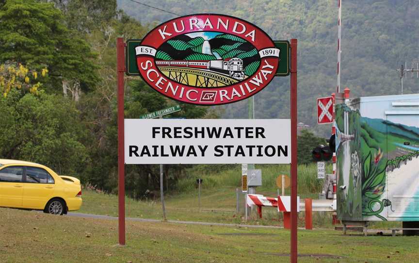 Freshwater Railway Stationsign