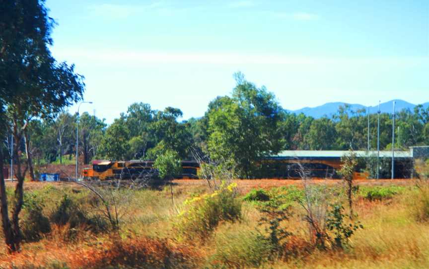 Locomotive waiting on a siding on the Edge of Townsville - panoramio.jpg