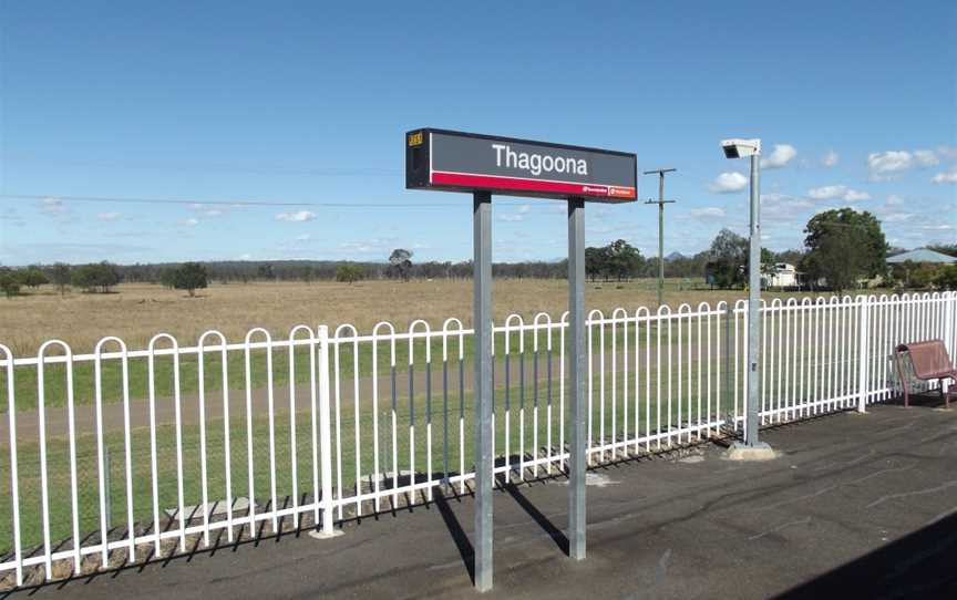 Thagoona Railway Station CQueensland CMay2012