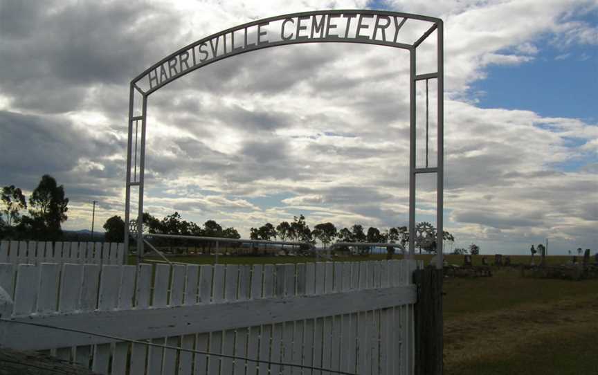 Harrisville Cemeteryentrancegates C2008