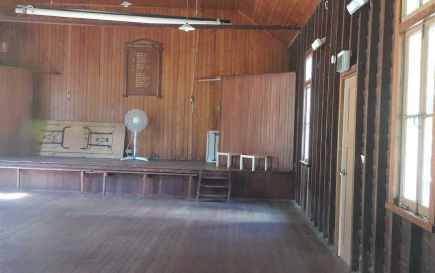 Interior CCedar Creek Public Hall CCloseburn C202001