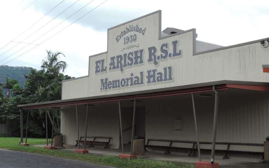 R SL Memorial Hall CEl Arish CQueensland Cestablished1930