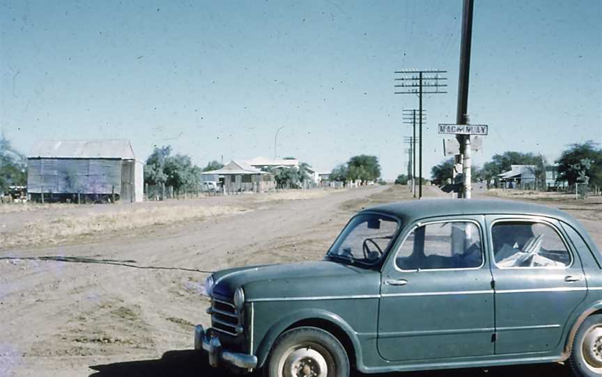 Landsborough Highway through McKinlay in 1962.jpg