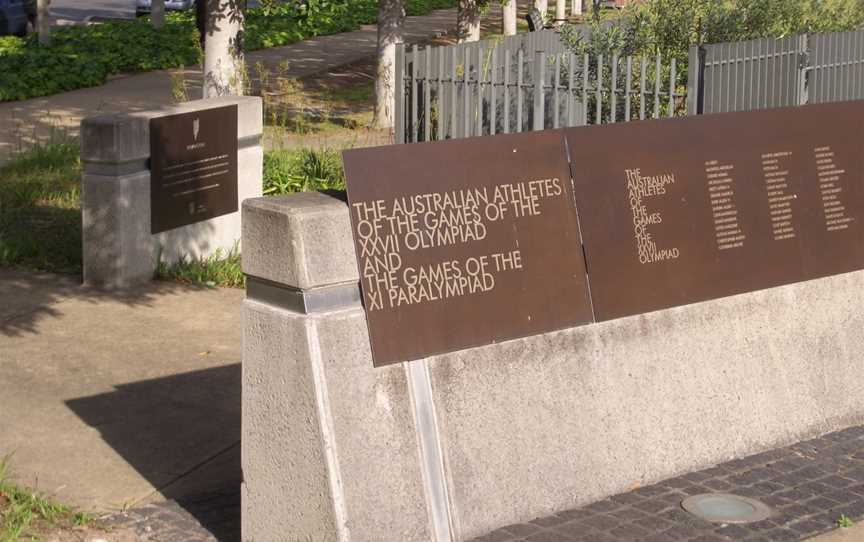 Newington Olympic Village Memorial1