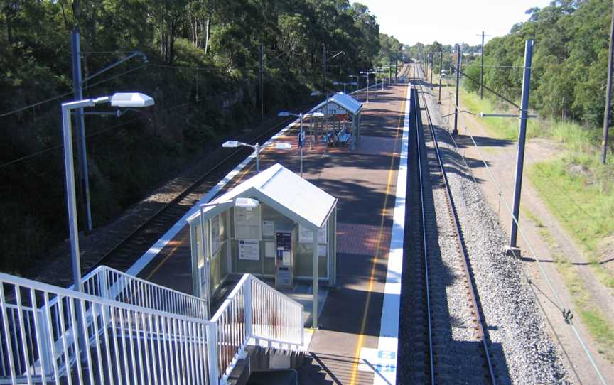 Kotara Station From Bridge