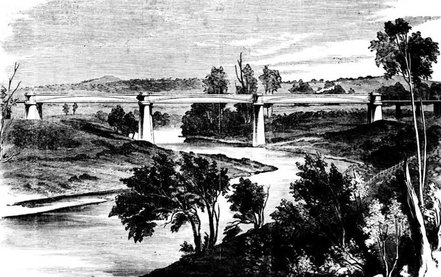 Viaduct Menangle NS W1864