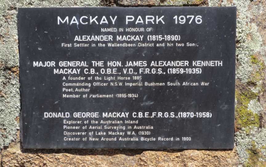 Mackay Park Wallendbeen