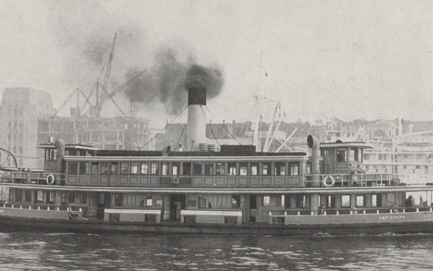 Sydney steam ferry KAMERUKA late 1940s or early 1950s.jpg