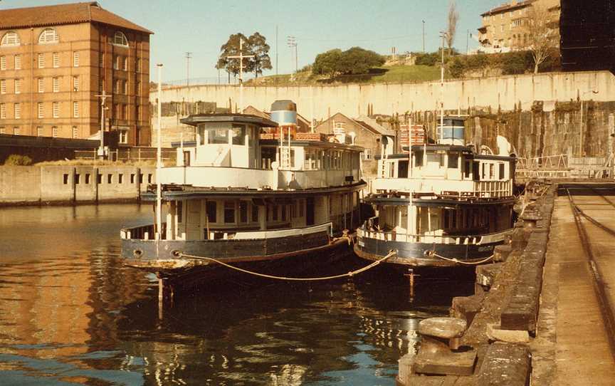 Sydney Ferries KA ME RU KAand KA RR AB EElaidupin Pyrmont1984