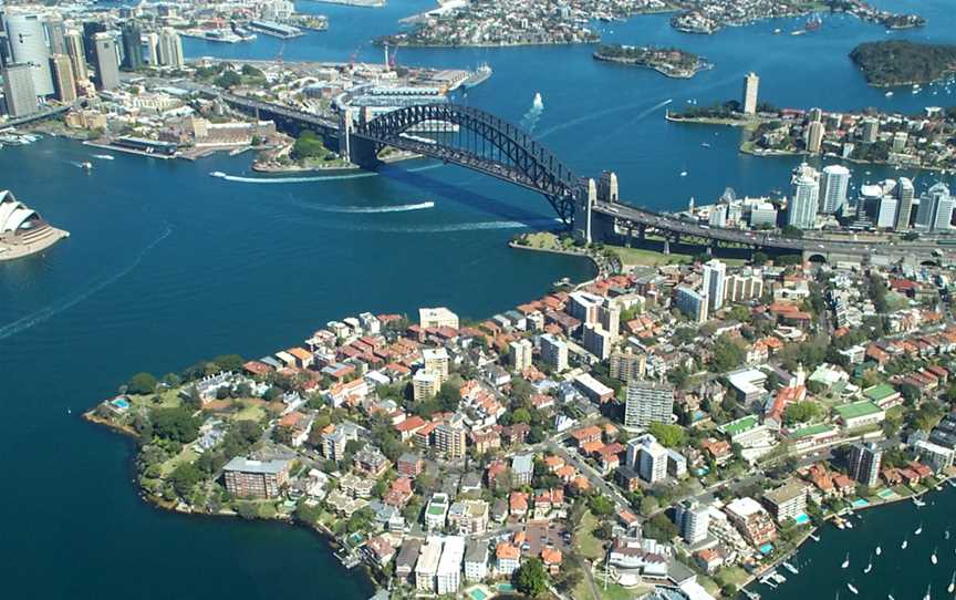 Sydney Harbour Bridgefromtheair