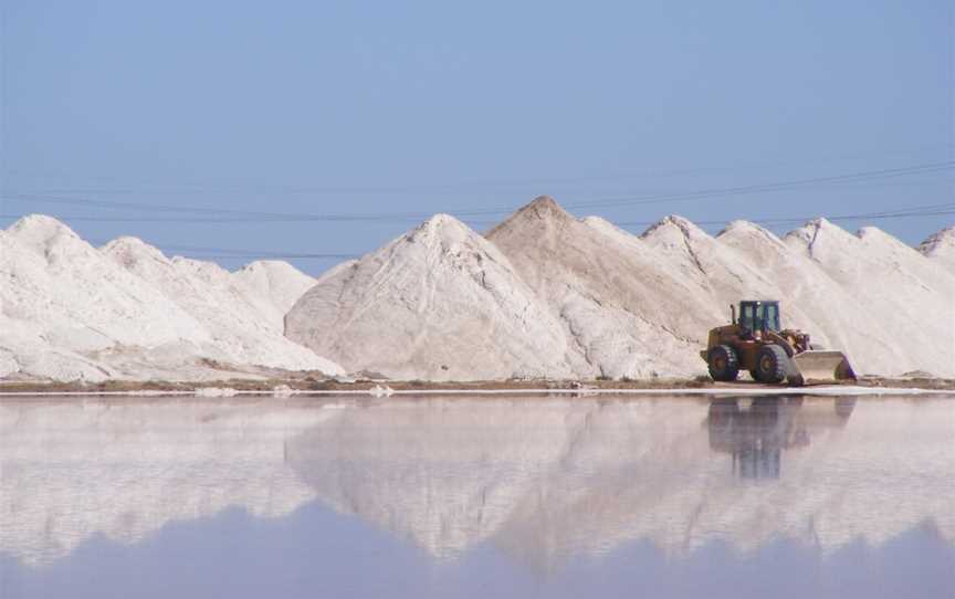 Salt Harvesting Dry Creek