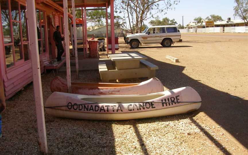 Canoe Hire Pink Roadhouse Oodnadatta